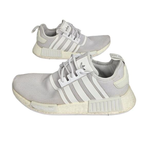 ADIDAS NMD_R1 PRIMEBLUE – MEN’S WHITE RUNNING SHOES – SIZE 10 – 2021 RELEASE - Picture 2 of 8